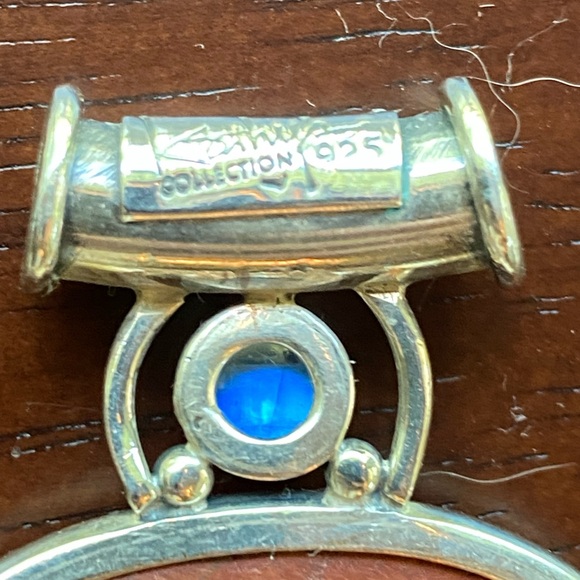 Kathys Collections Sterling pendant Agate, Citrine and Moonstone - Picture 3 of 3